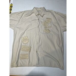 Vintage SouthPole Shirt Single Stitch Patches Hip Hop Men's XXL Grunge Skater